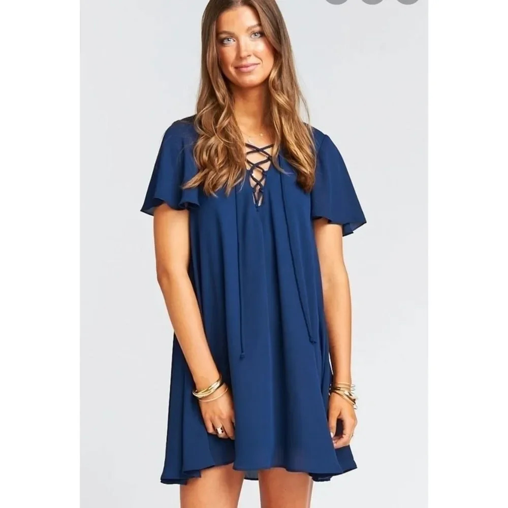 SHOW Me Your MuMu Kylie Lace up dress
